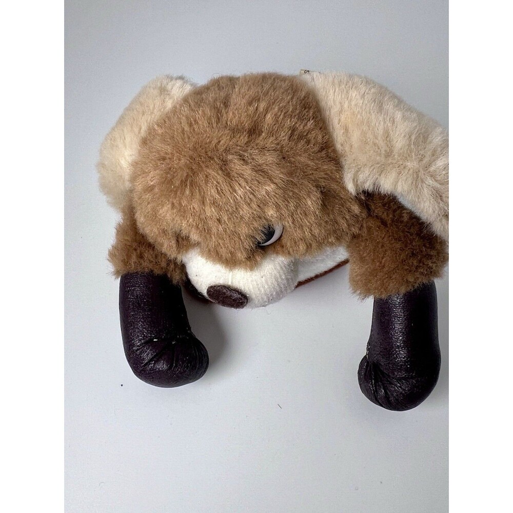 Vintage Russ Luv Pets Dog 6"‎ Plush Boxing Gloves Round - Picture 5 of 11